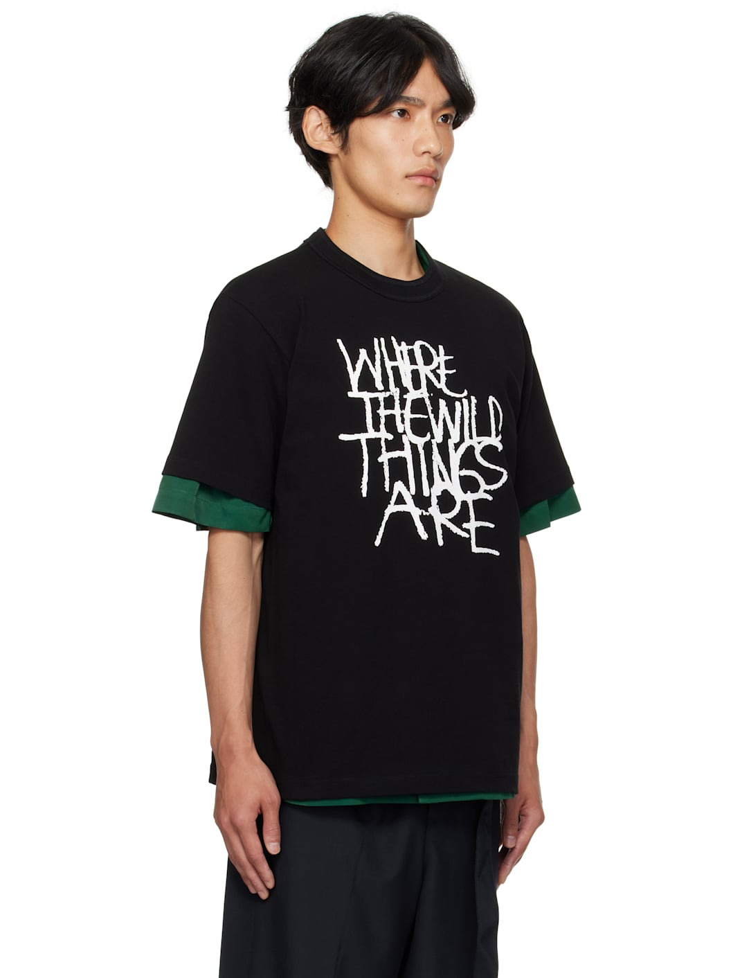Black 'Where The Wild Things Are' T-shirt - 2