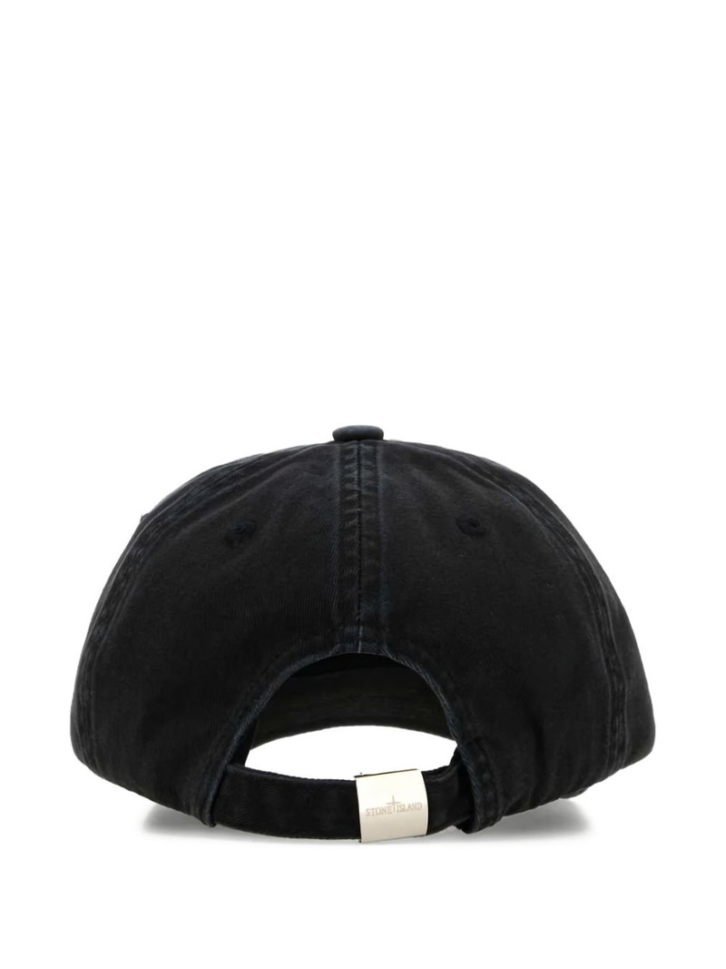Stone Island Slate cotton baseball cap outlook