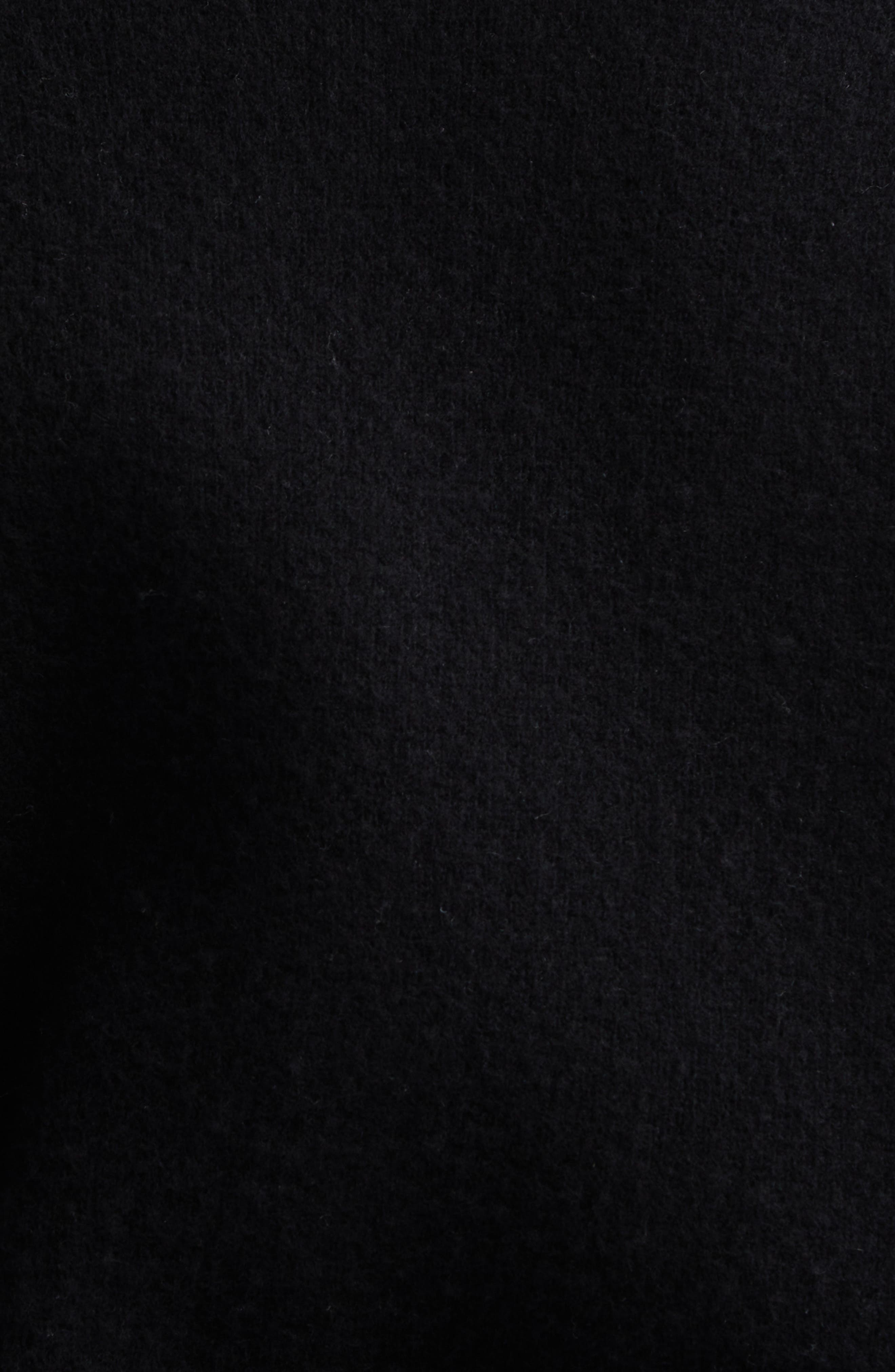 TOTEME Hammered Button Wool & Cashmere Blend Cardigan in Black at Nordstrom - 7