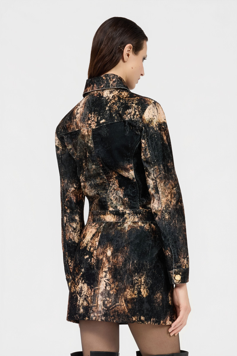 Jacket with Tie Dye Effect 4