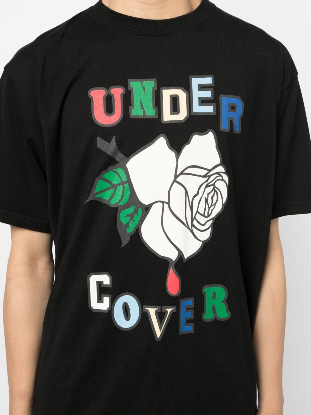 logo-print cotton T-shirt - 5