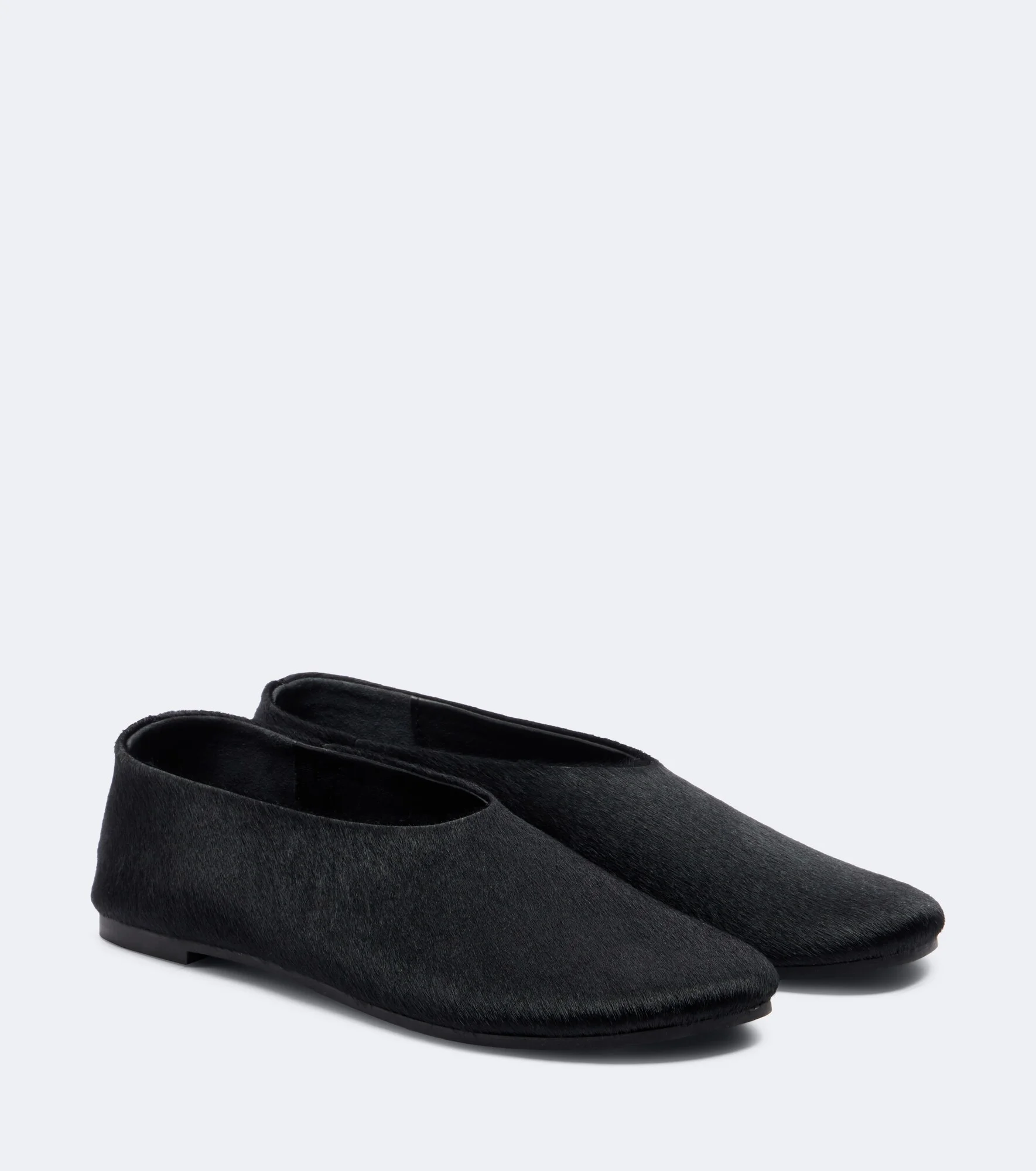 Jesse calf hair flats - 1