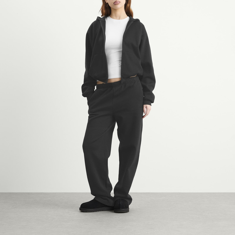 SKIMS SKIMS Cotton Fleece Classic Straight Leg Pant outlook