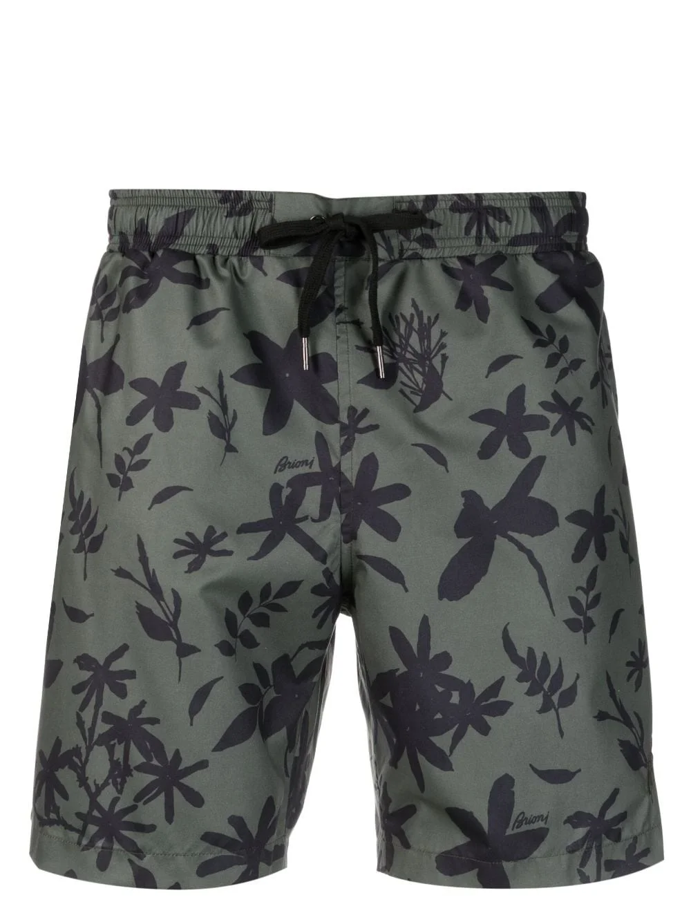 floral-print swim shorts - 1
