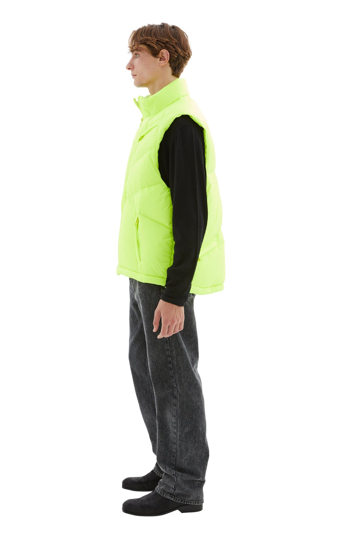 QUILTED VEST (YELLOW) - 3