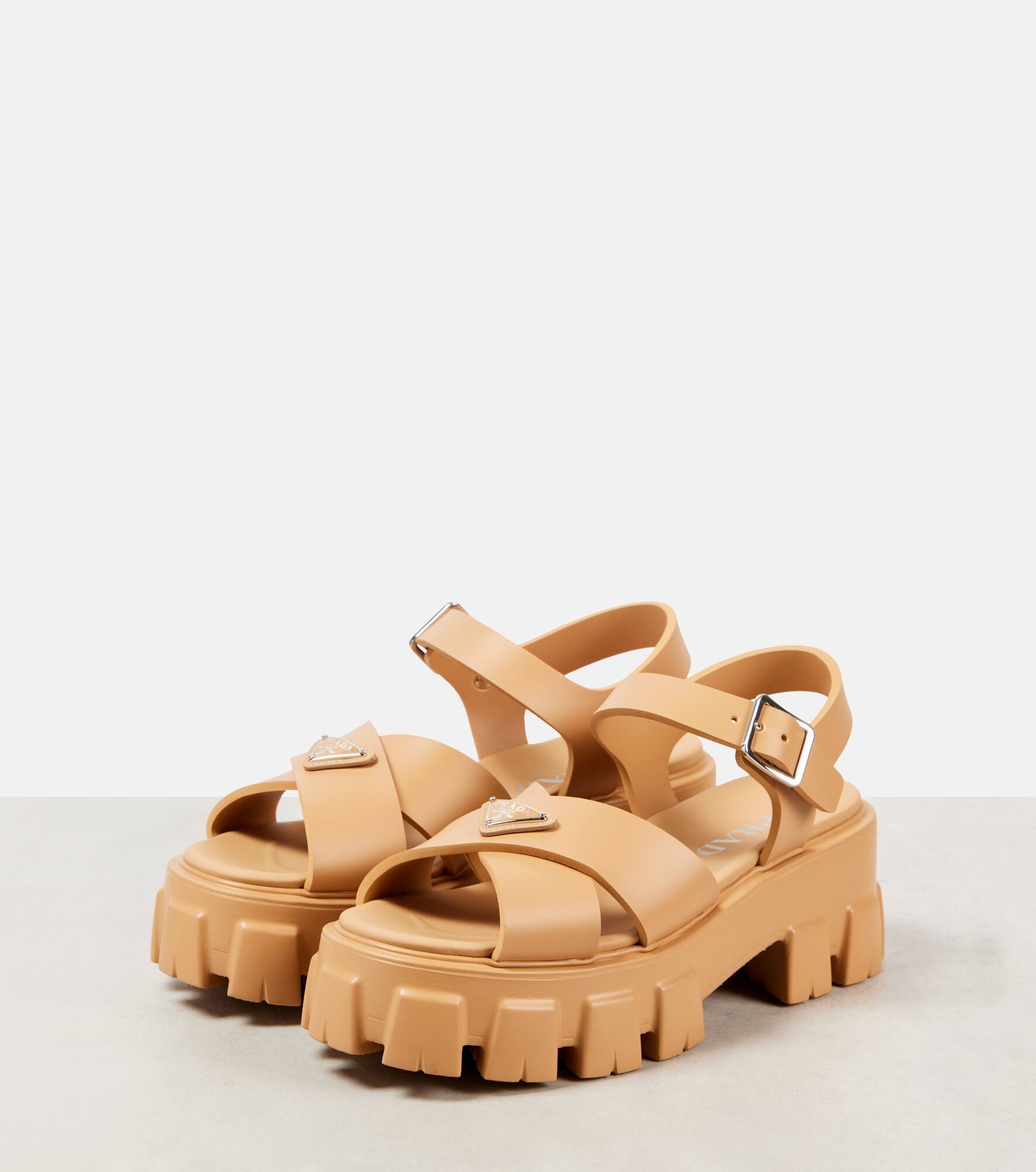 Monolith platform sandals - 4