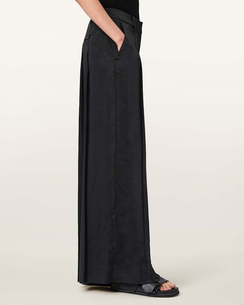POPPY SATIN STRAIGHT LEG PANTS 6