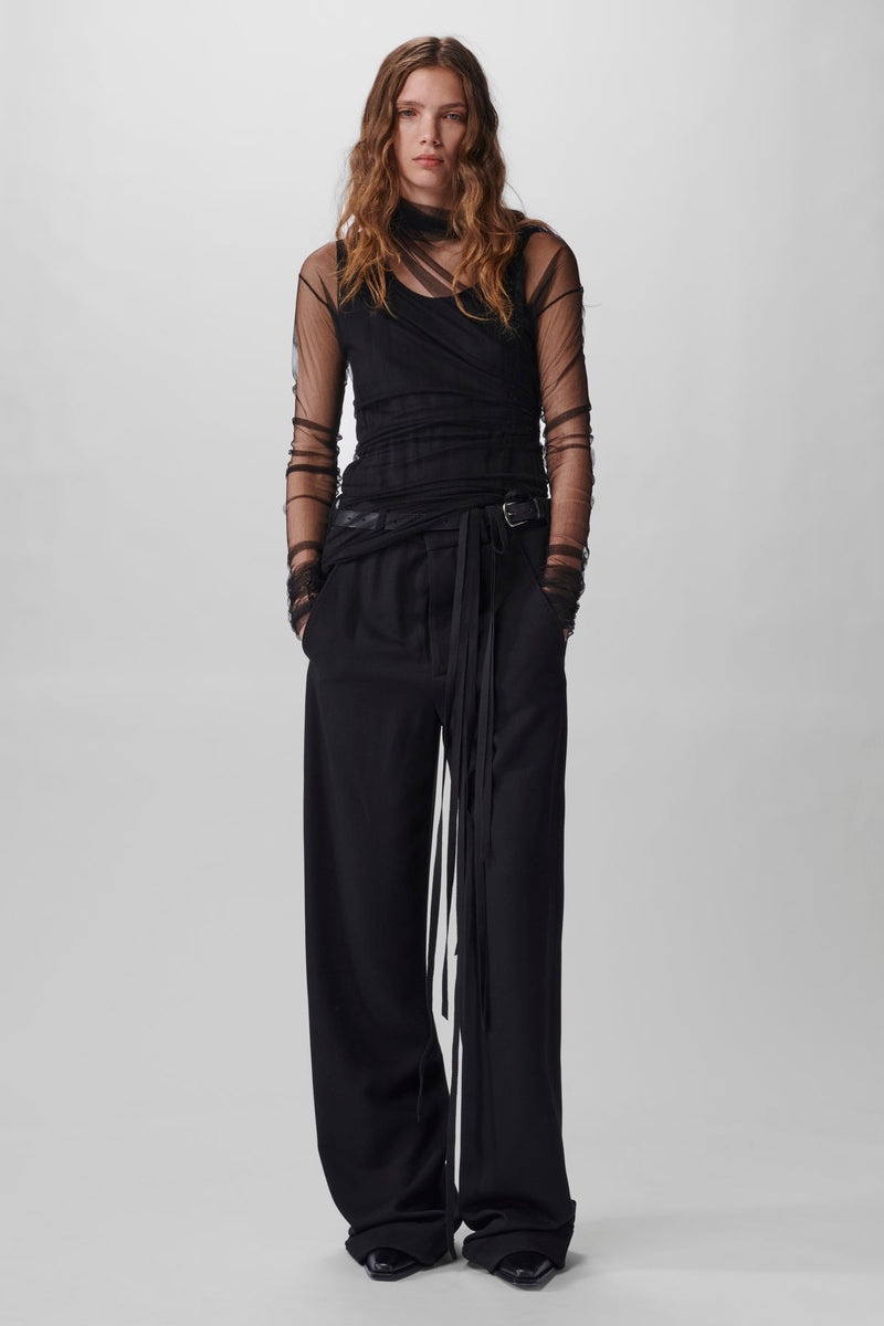 Tatiana Standard Long Twist Top Silk Tulle - 4