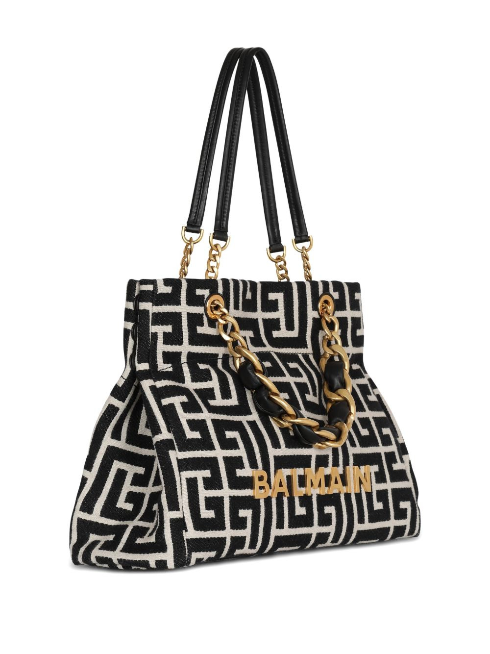 logo-plaque tote bag - 7