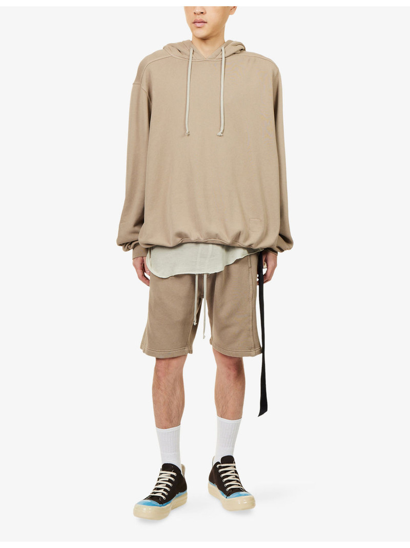 Rick Owens DRKSHDW Oversized Relaxed-Fit Cotton-Jersey Hoodie outlook