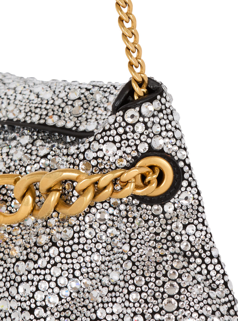 1945 Soft suede and rhinestone clutch 5