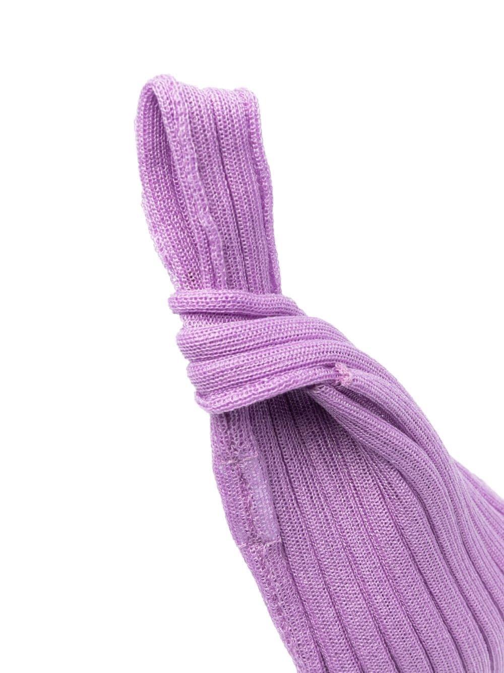 Katrine ribbed knit bag - 4