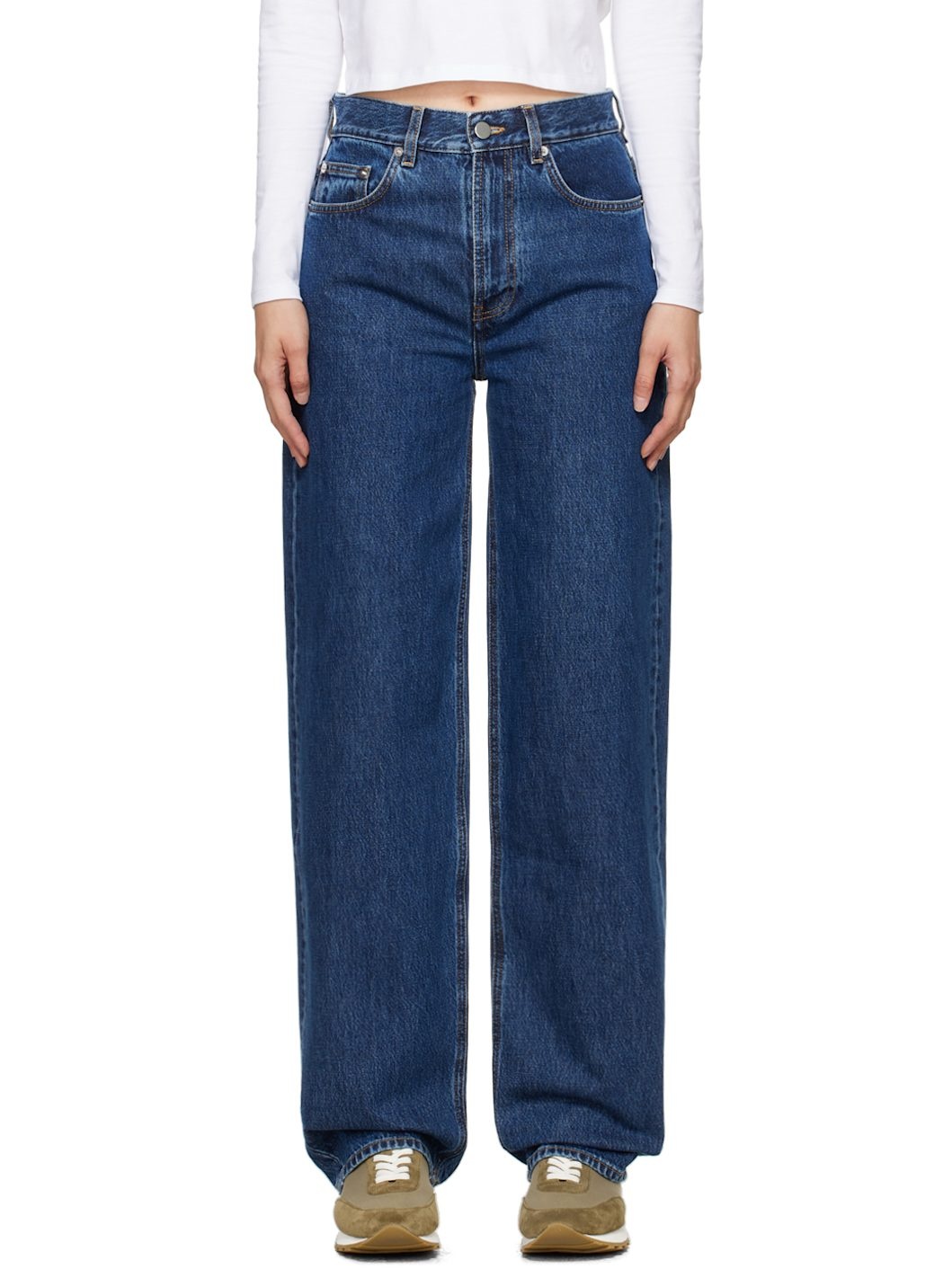 Navy Samur Jeans - 1