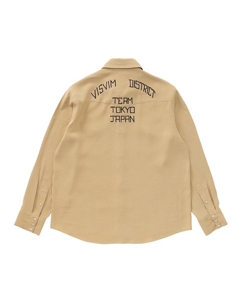 visvim FOUR CORNERS L/S BEIGE outlook