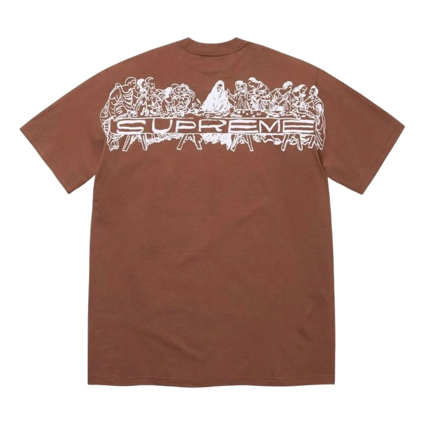 Supreme SS26 Supper T-Shirt 'Brown' SUP-SS26-346-BRN - 1