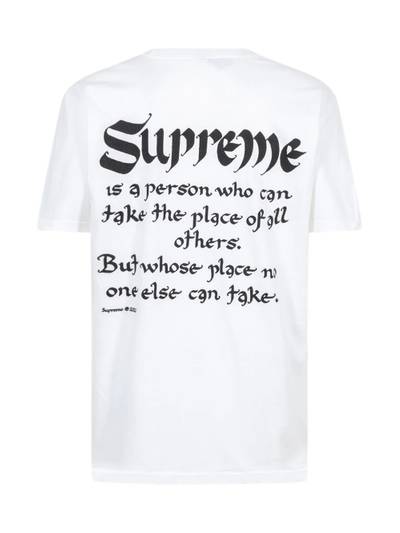 Supreme Person short-sleeve T-shirt outlook