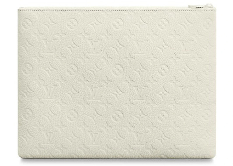 Louis Vuitton Louis Vuitton A4 Pouch Monogram White outlook