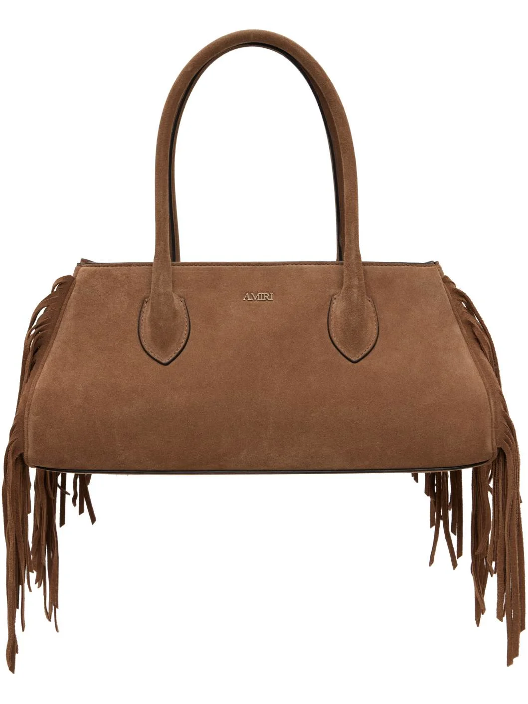 Brown Suede Fringe Honey 40 Shoulder Bag - 1