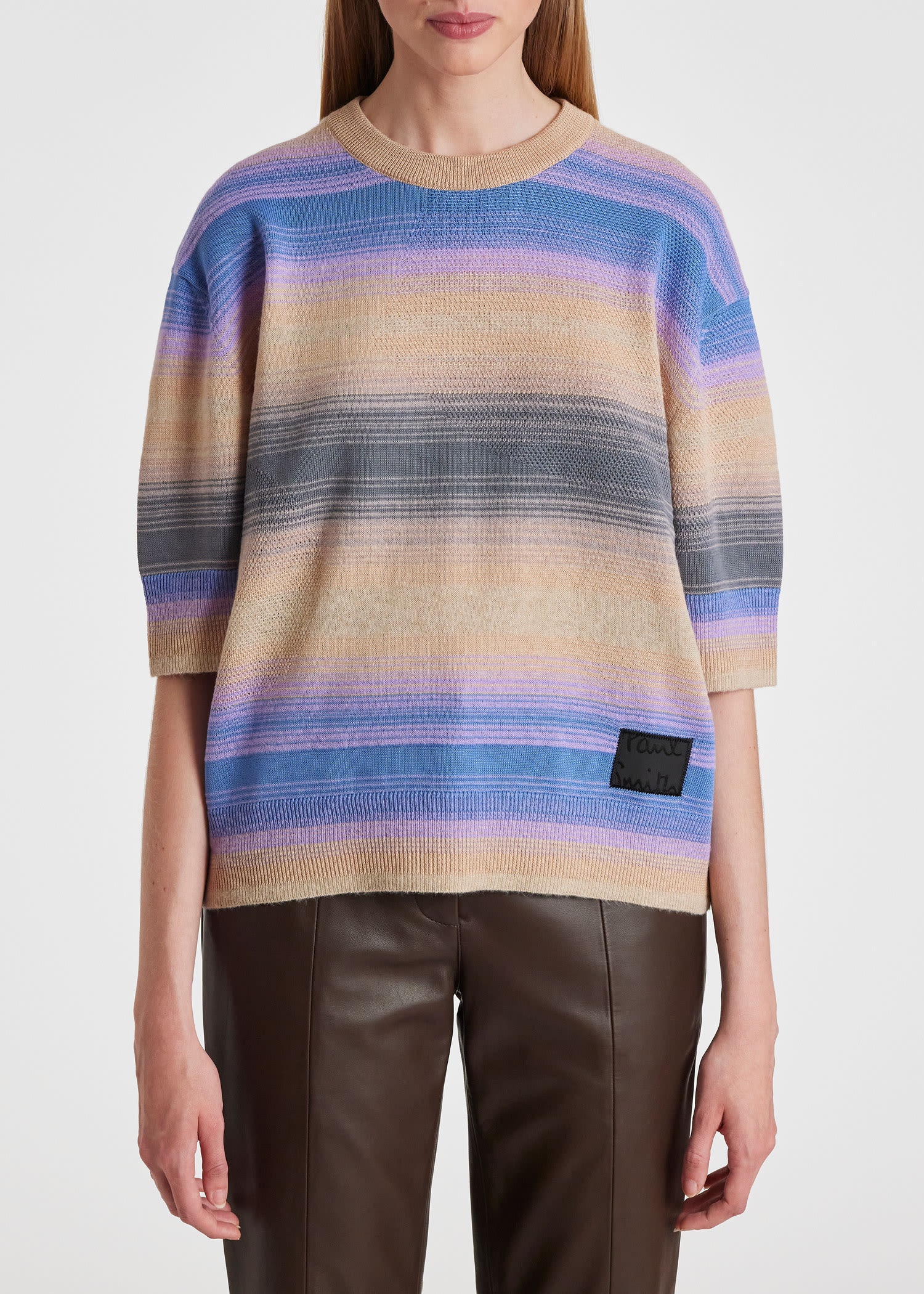 'Untitled Stripe' Knitted Top - 3