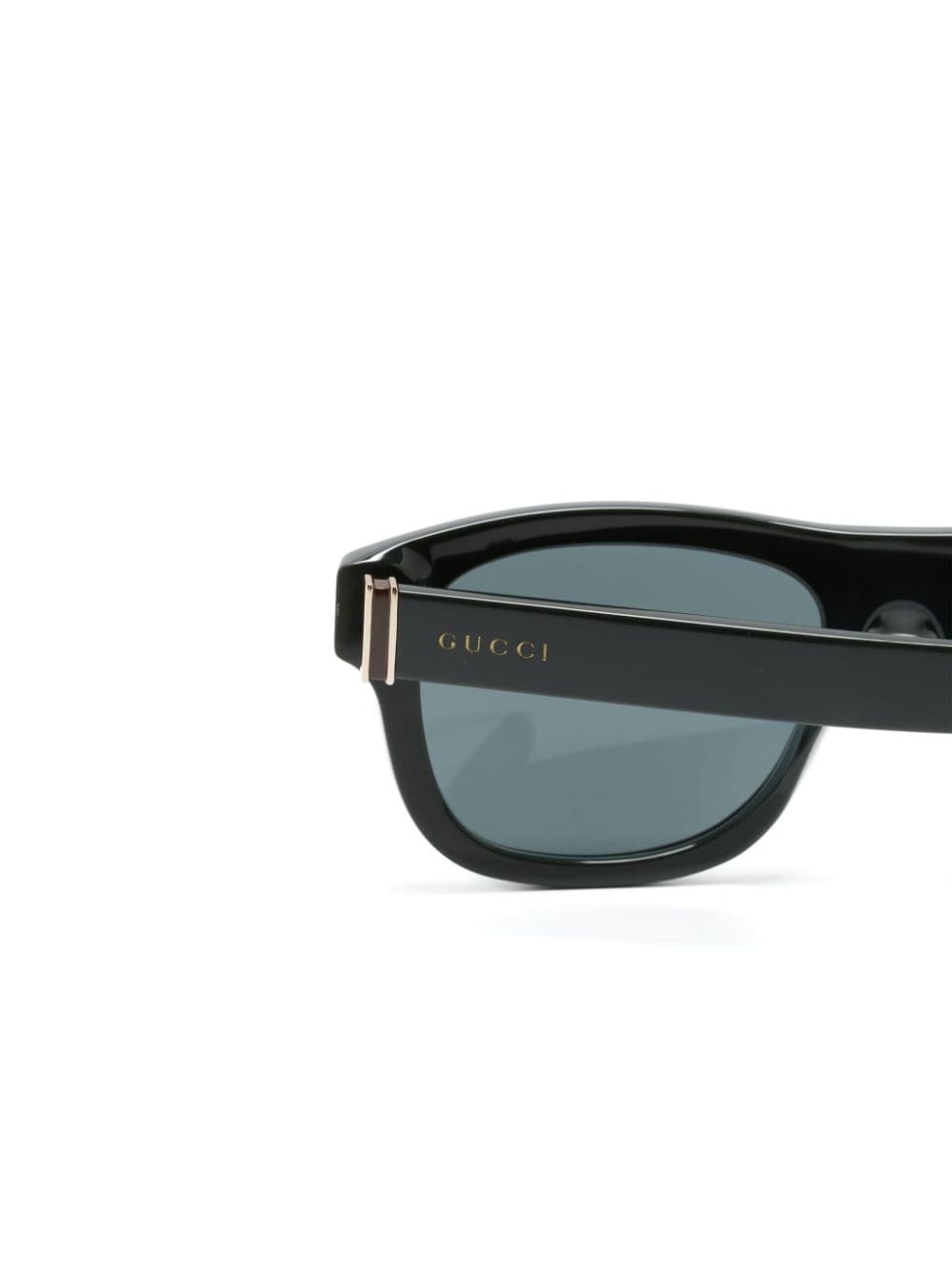 logo-debossed wayfarer-frame sunglasses - 3