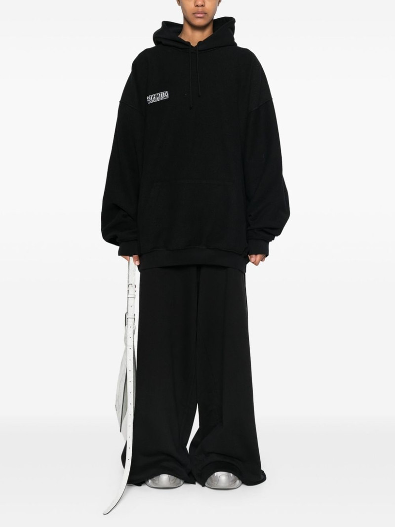 VETEMENTS wide-leg track pants outlook