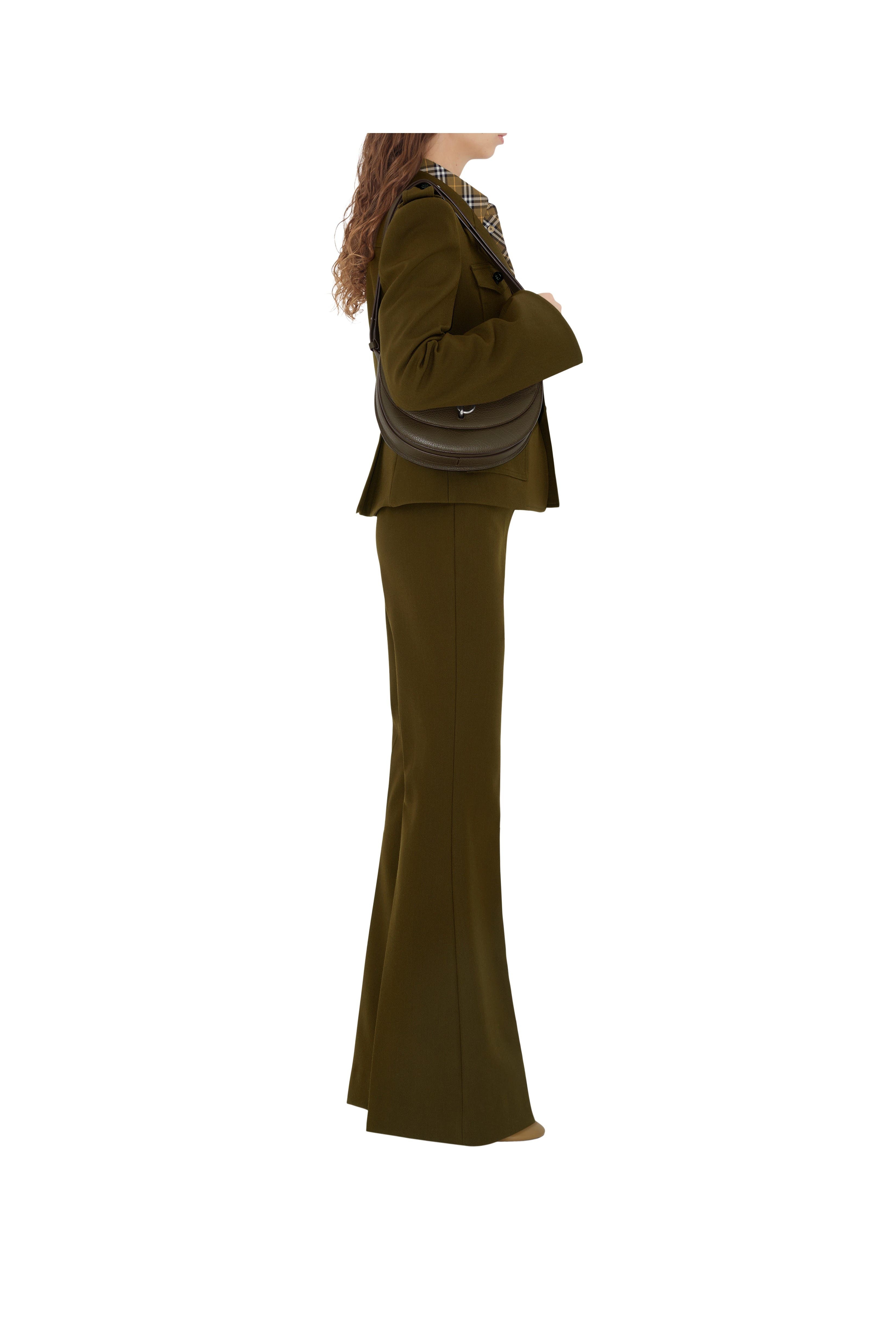 burberry Nylon Wool Blend Tailored Jacket in Furrow at Nordstrom - 3