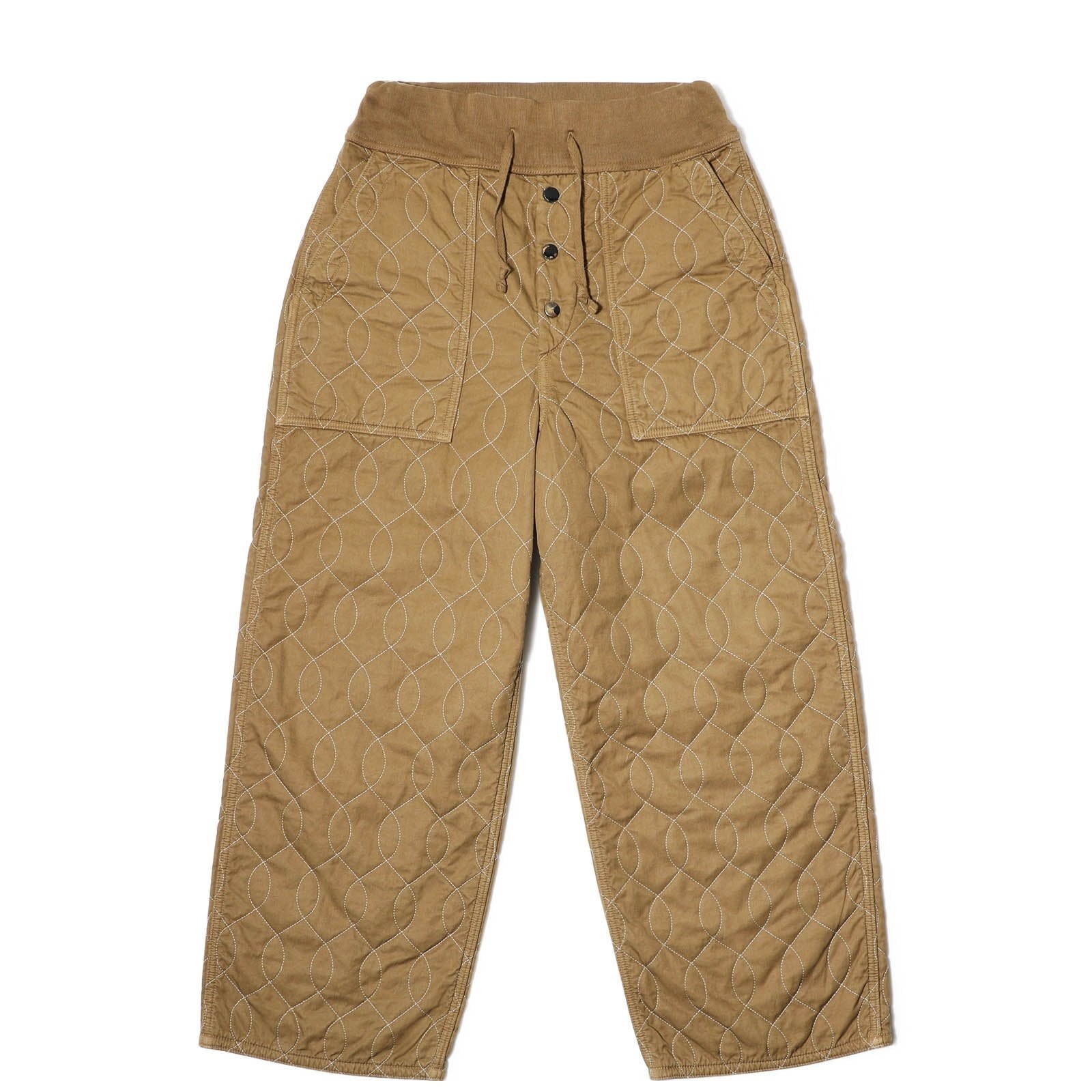 DENSED TWILL X QUILTING PANTS - 1