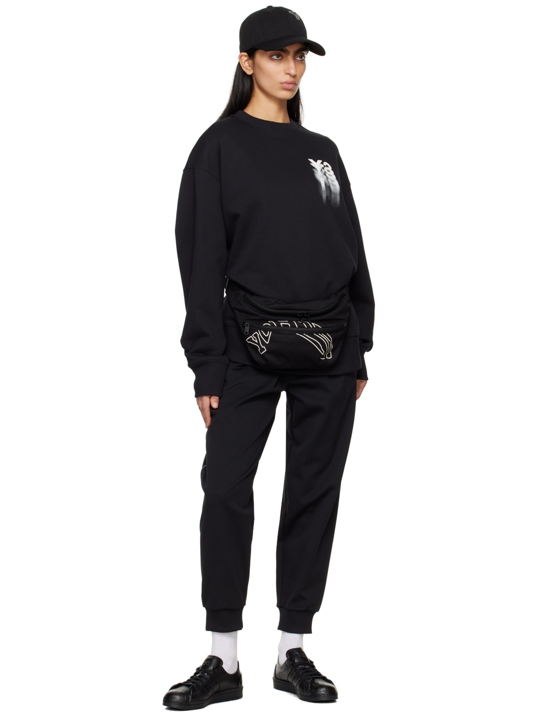 Black Graphic Sweatshirt - 4