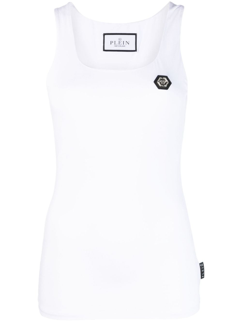 logo-patch tank top - 1