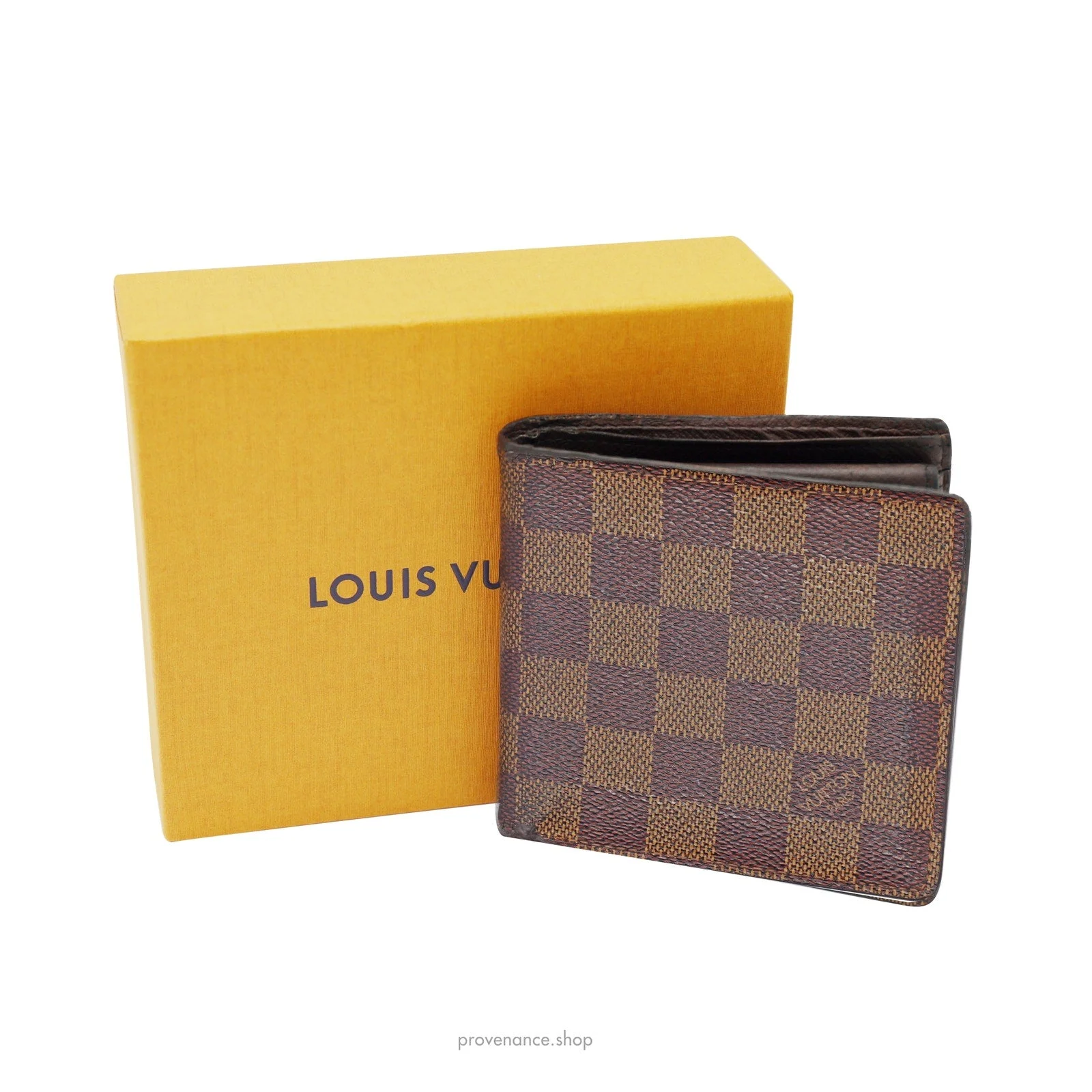 Louis Vuitton Centenaire Edition Marco Wallet - Damier Ebene - 1