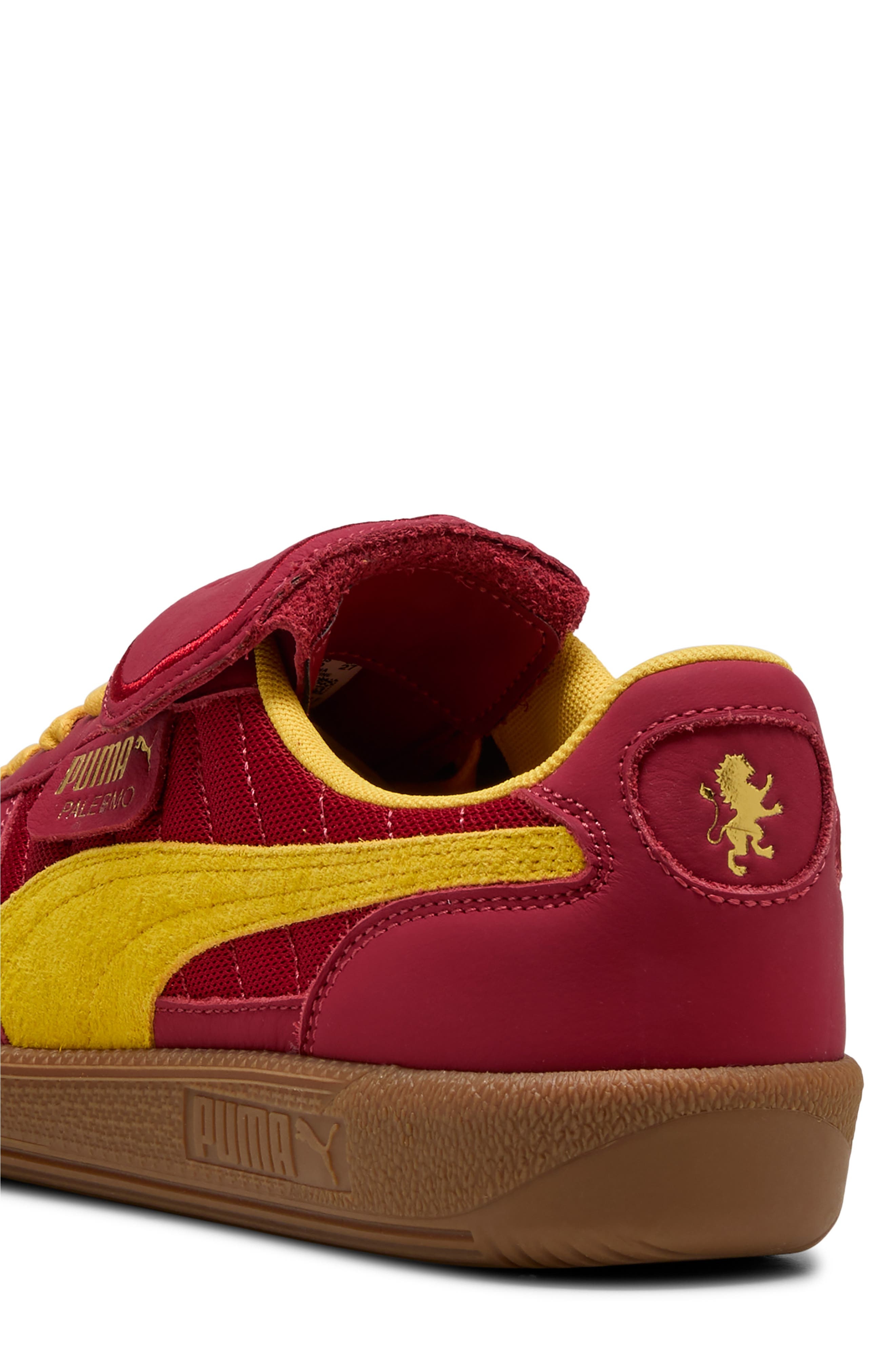 PUMA x Harry Potter™ Palermo Sneaker in Dark Crimson-Yellow Sizzle at Nordstrom - 5