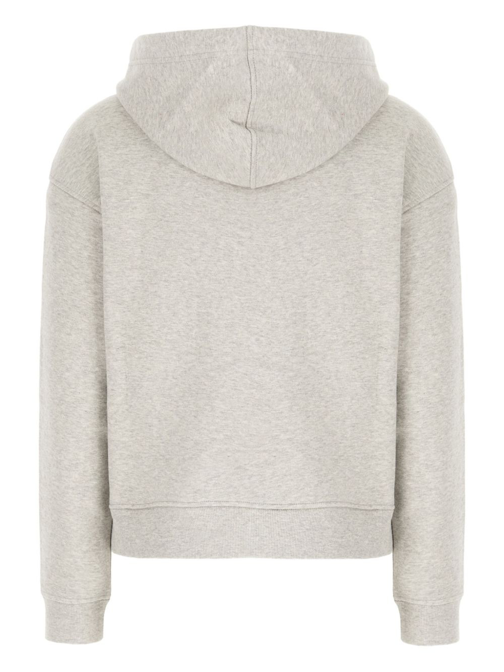 hooded zip-up hoodie - 2