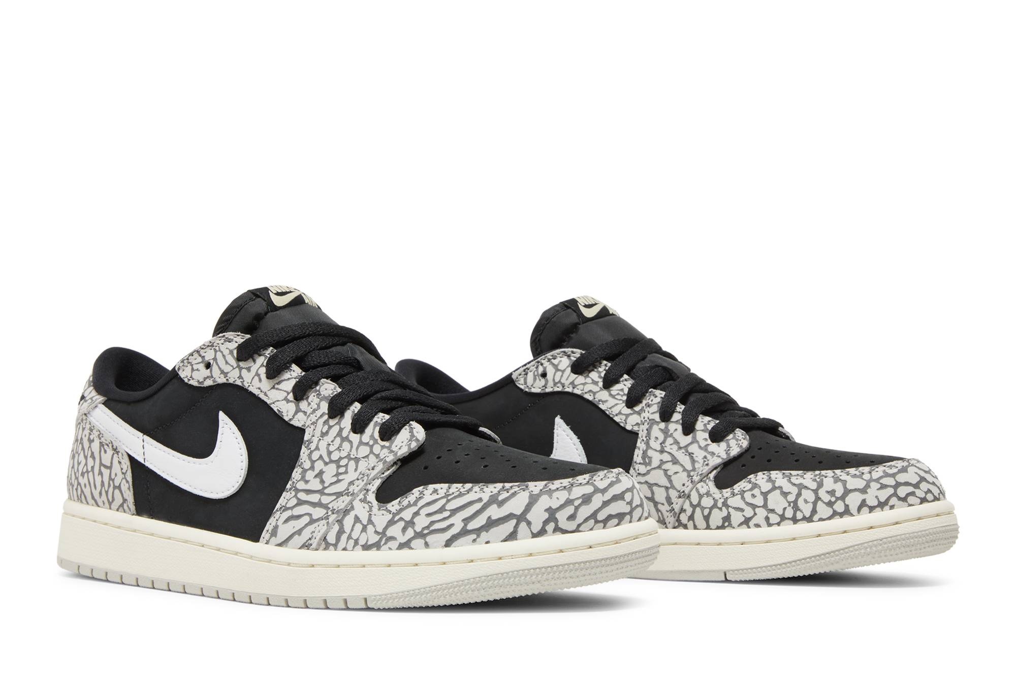Air Jordan 1 Retro Low OG 'Black Cement' - 8