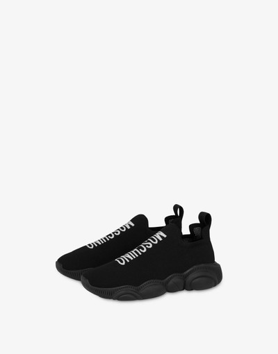 Moschino SLIP ON SNEAKERS WITH LOGO outlook