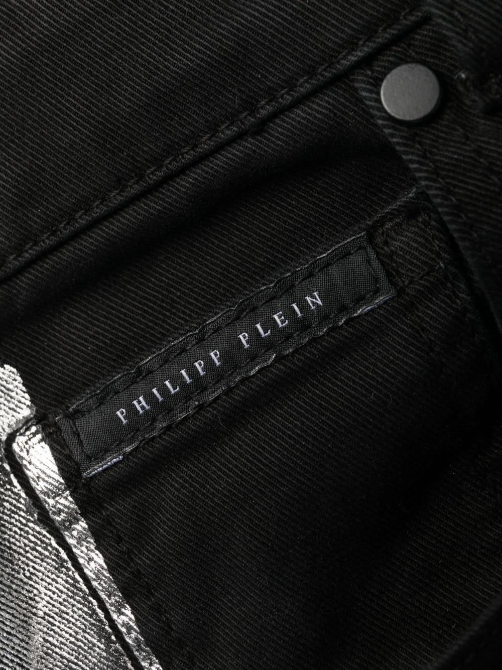 stripe-detail skinny jeans - 6