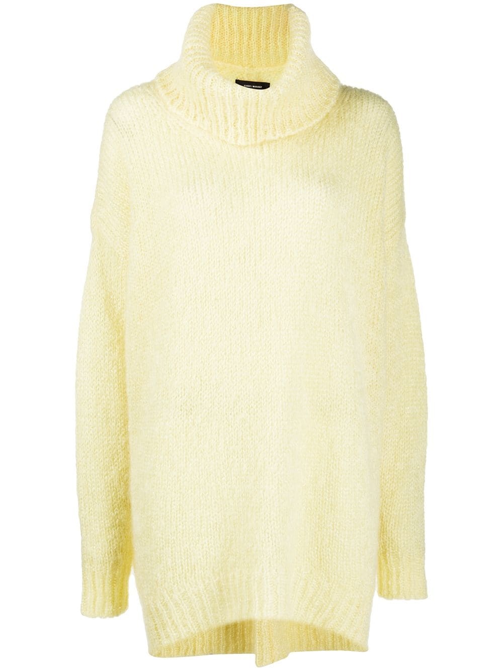 oversized mohair wool jumper - 1