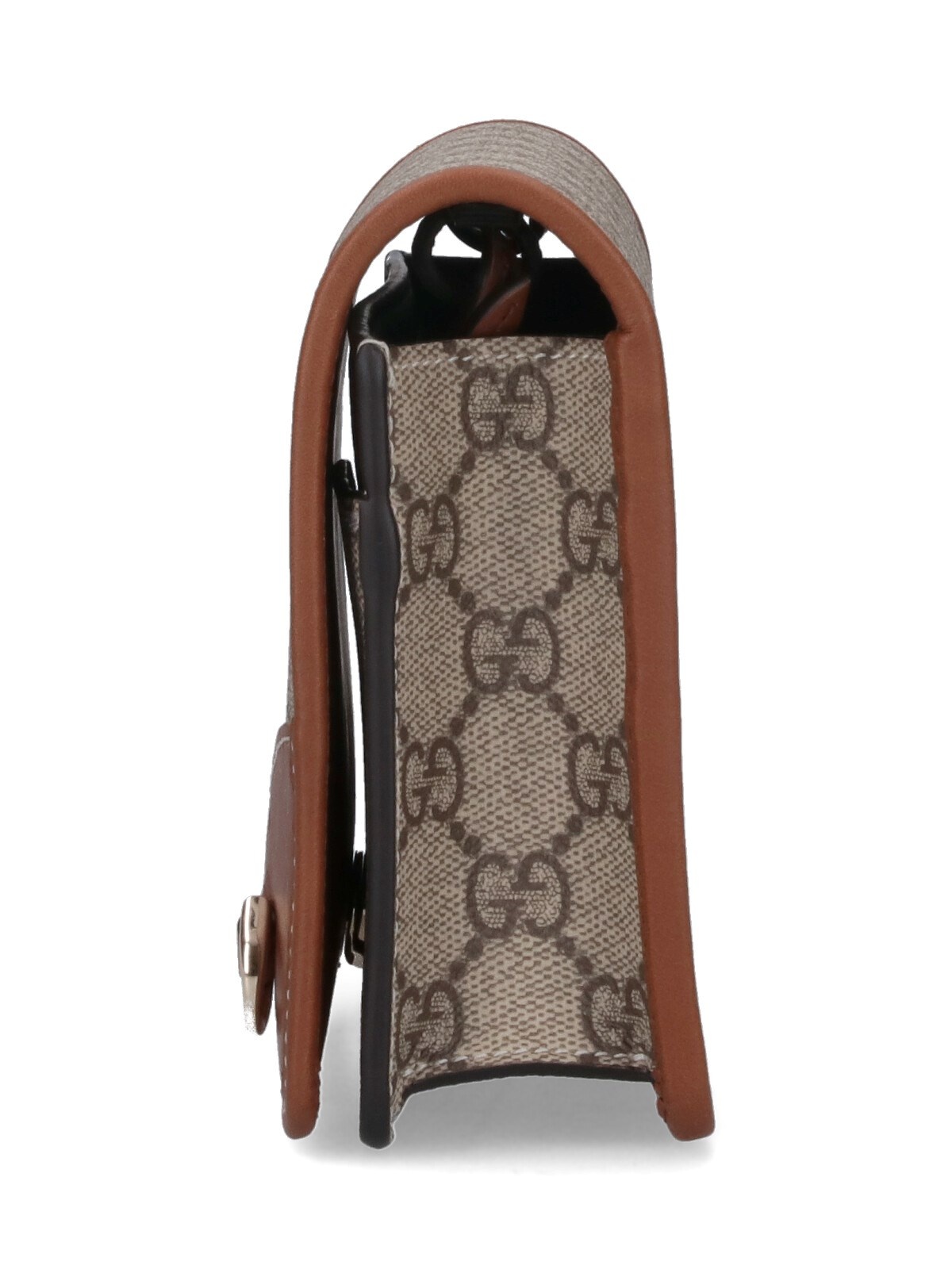 'GG EMBLEM' WALLET WITH SHOULDER STRAP - 5