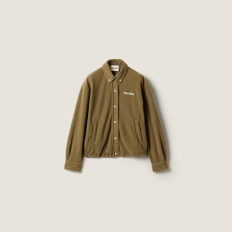 Fleece blouson jacket 1