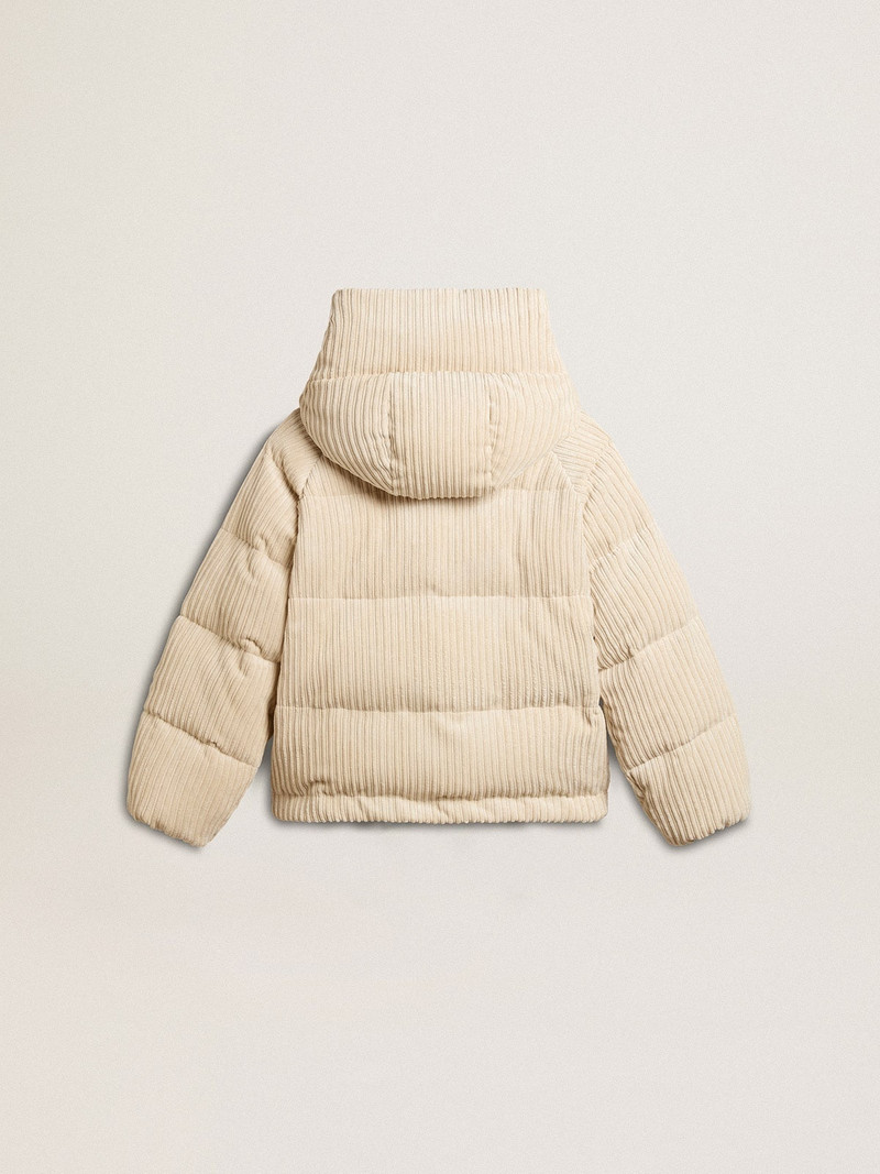 Golden Goose Padded ecodown jacket with zip fastening and hood outlook