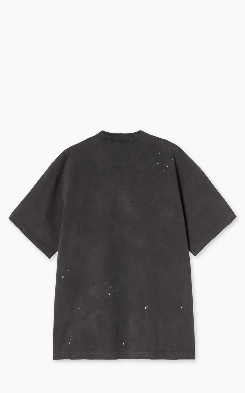 Carhartt WIP CARHARTT WIP S/S PAINTER T-SHIRT DESTROY WASH BLACK SPLATTER outlook