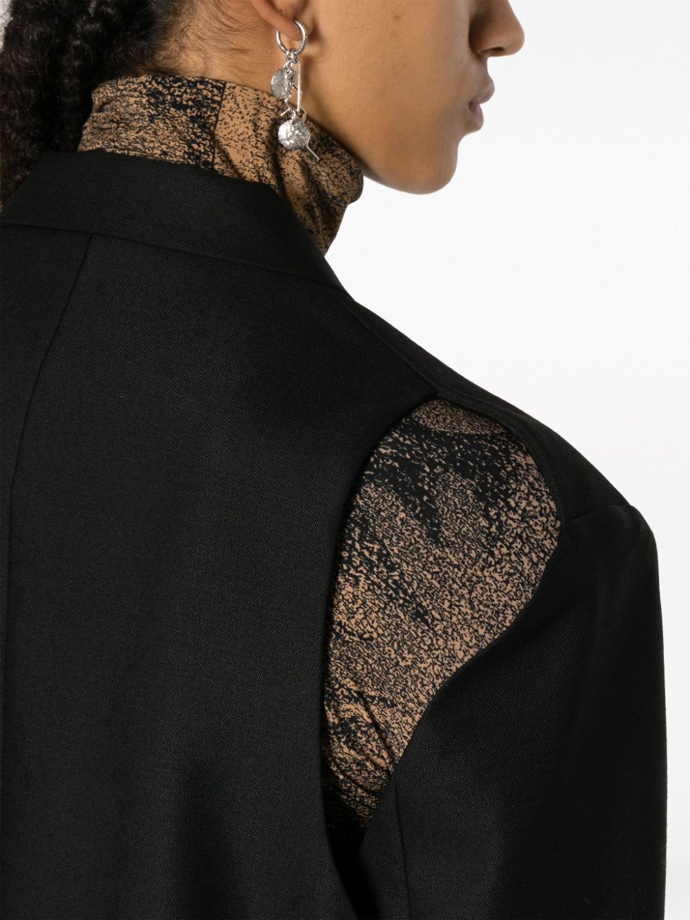 Cowal cut-out blazer - 5