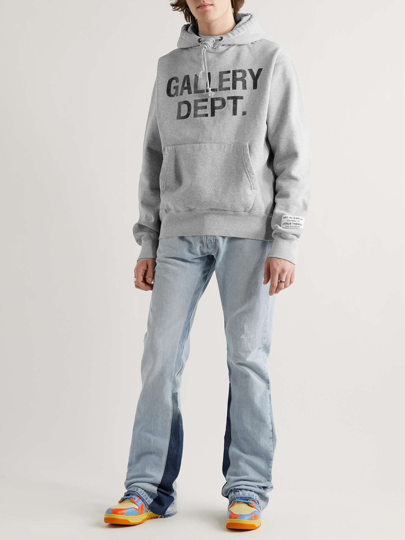 GALLERY DEPT. Logo-Print Cotton-Jersey Hoodie outlook