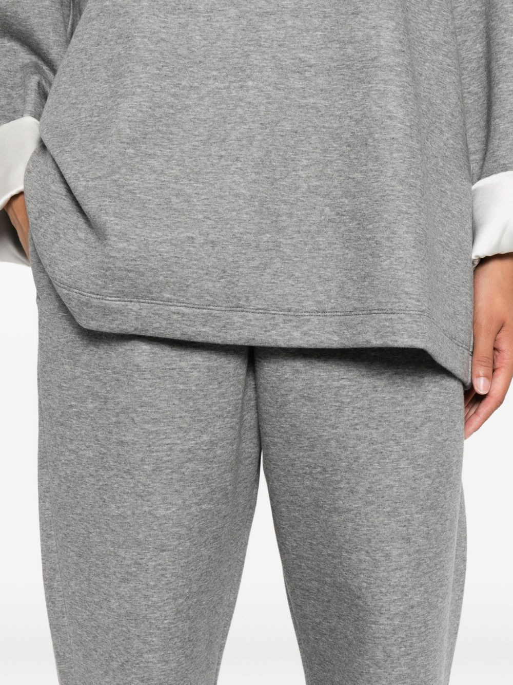 elastic-cuffed track pants - 5
