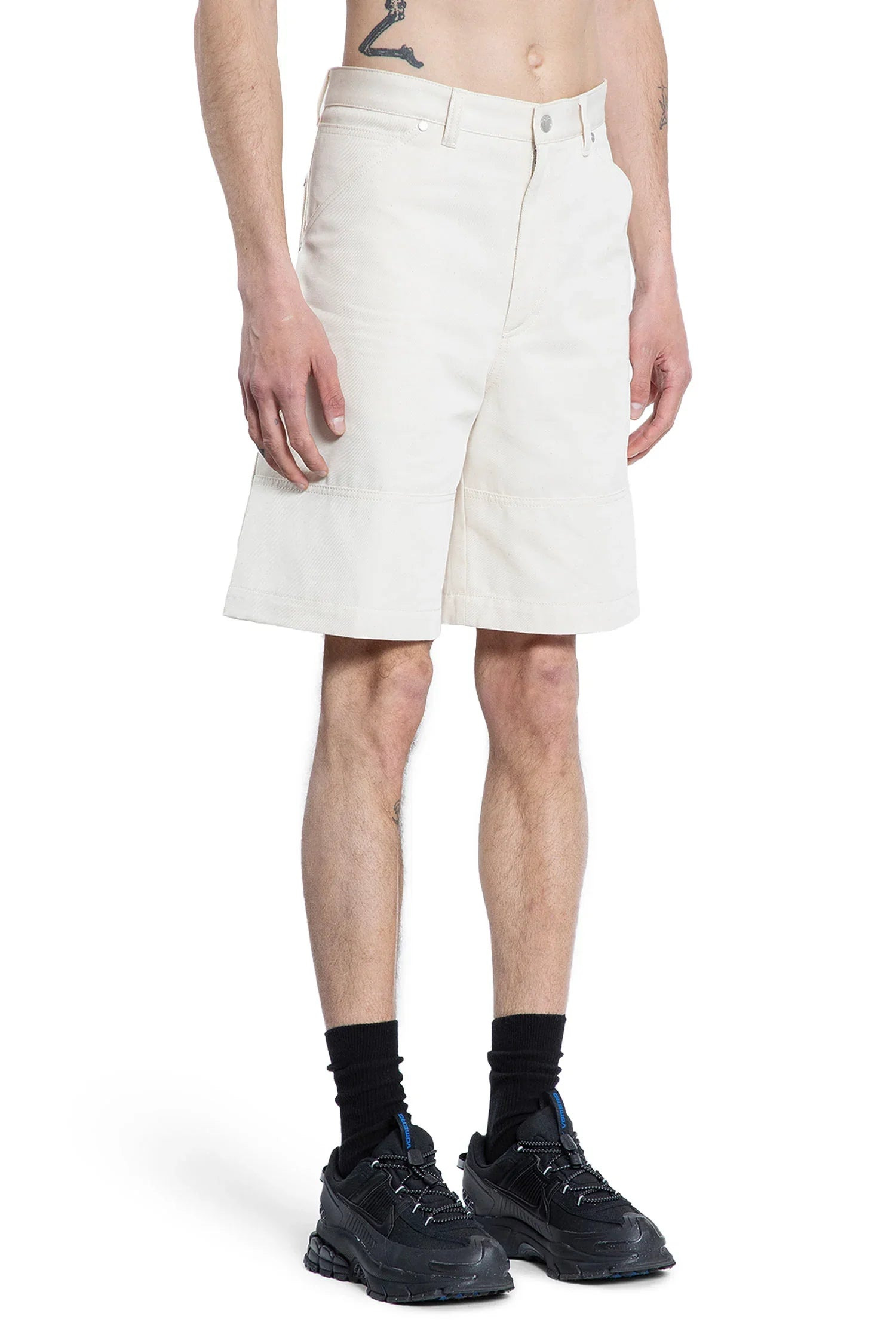 Cotton-Canvas-Workwear-Shorts - 2