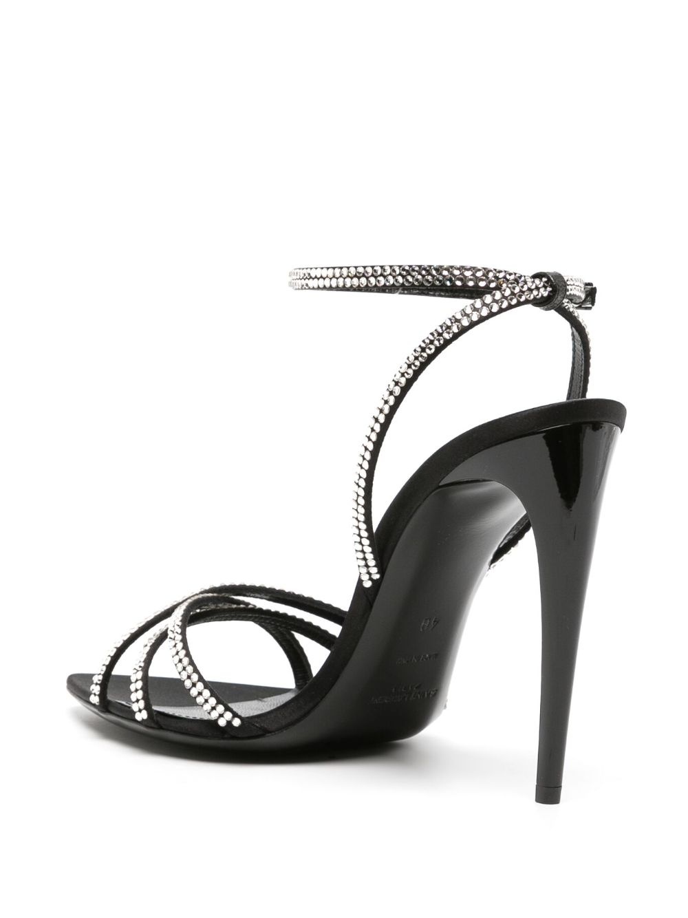 Ava 105mm rhinestone-embellished sandals - 3