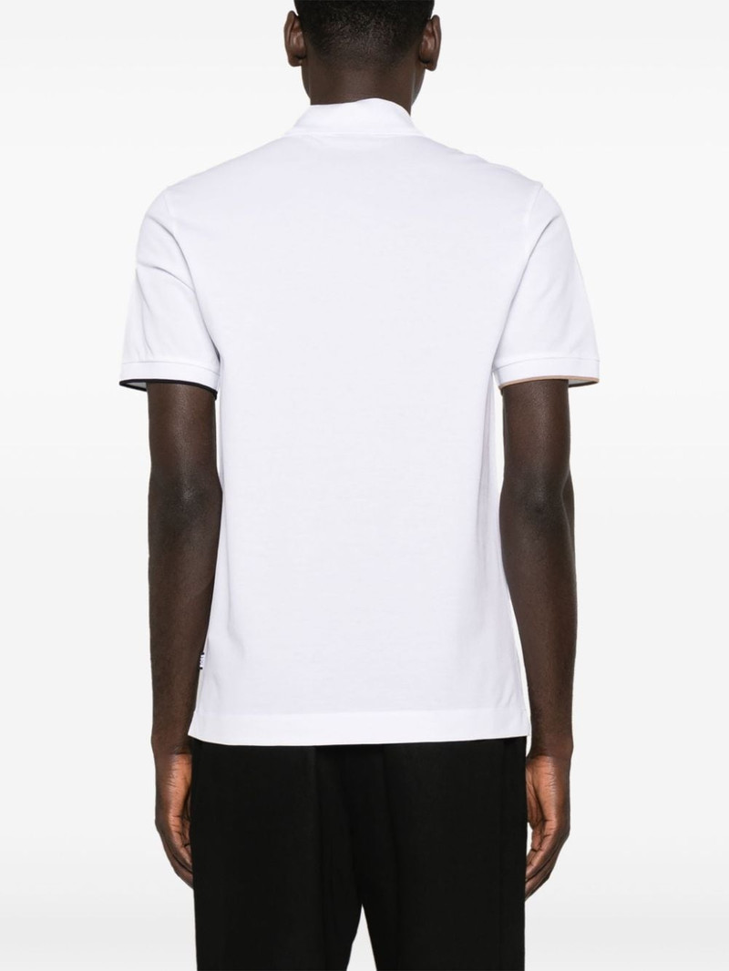 short-sleeve cotton polo shirt 4