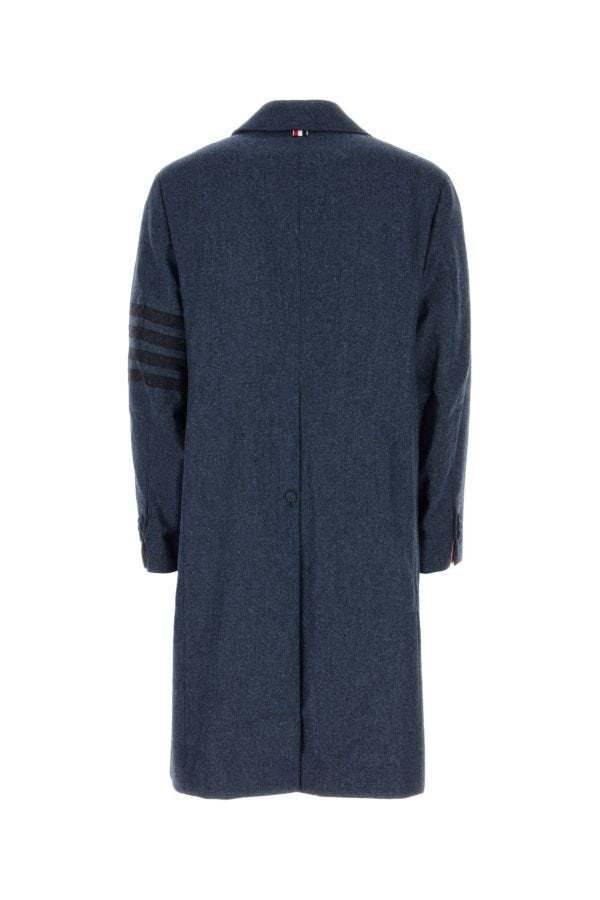 Blue wool coat - 2