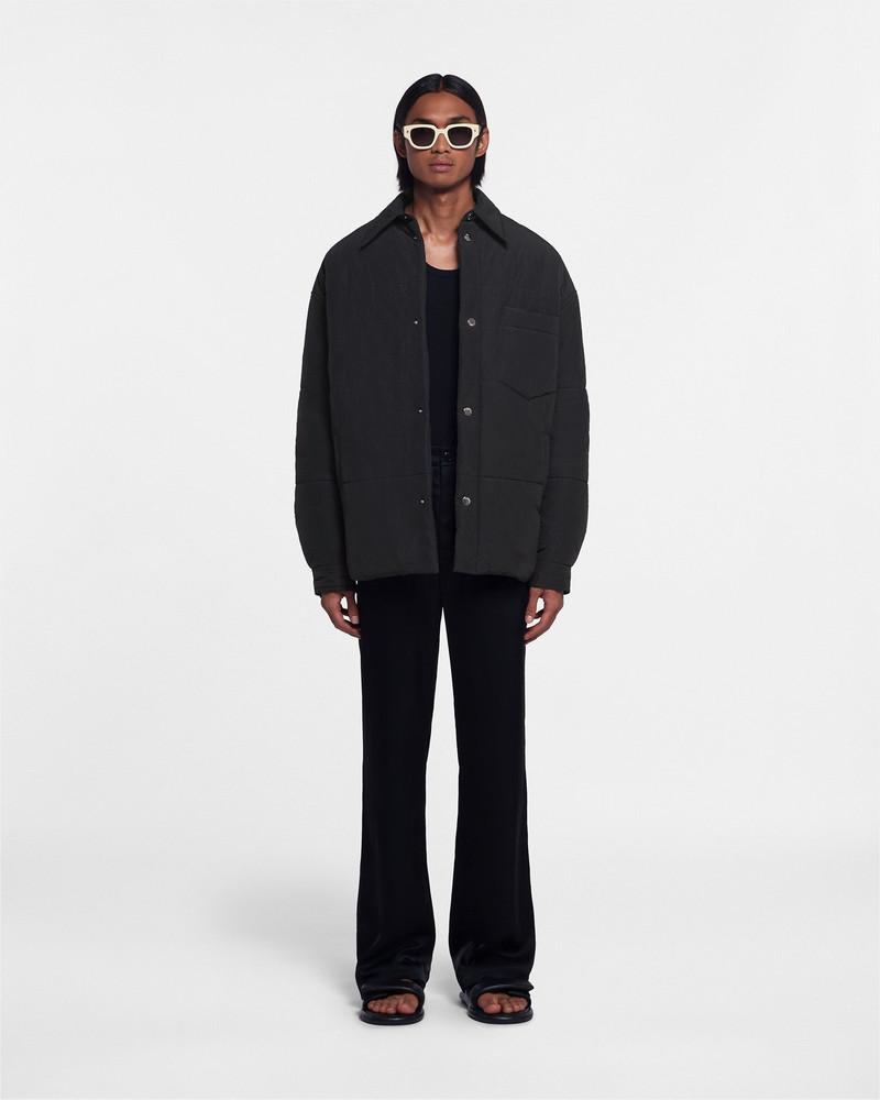 Padded Tech Poplin Overshirt 1