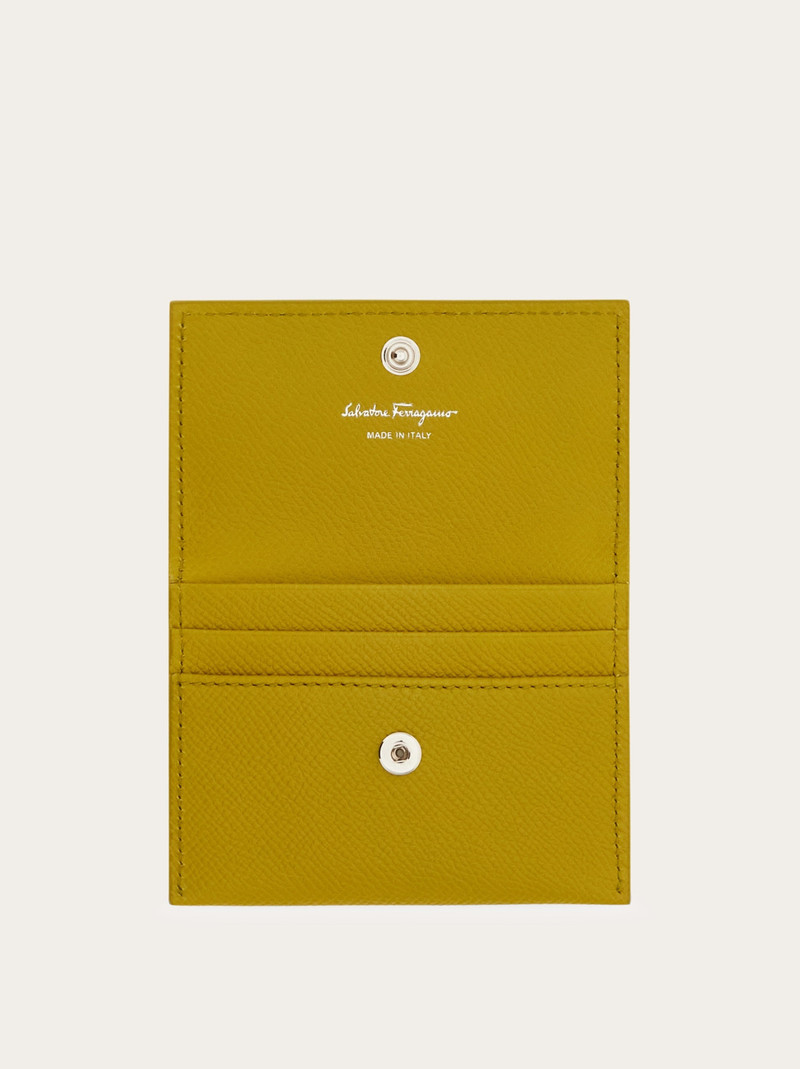 FERRAGAMO Gancini card holder outlook