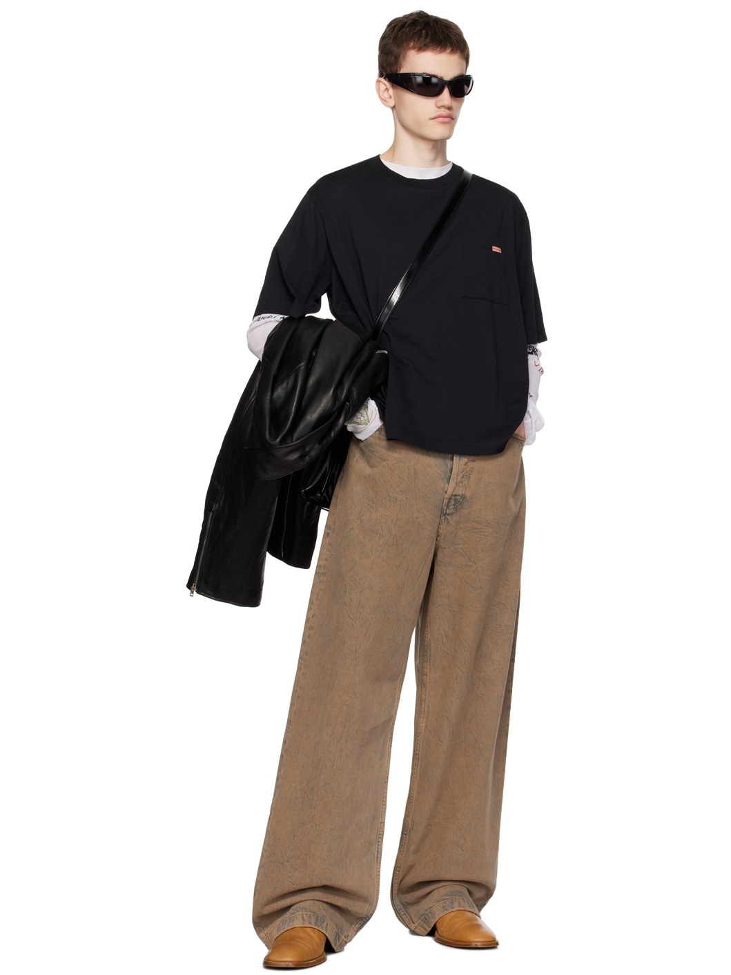 Acne Studios 1989 Drago Road wide-leg jeans | REVERSIBLE